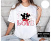 Disney Valentines Shirt, Mickey and Minnie Love tee, Disneyland Valentines Day Shirt, Her Mickey His Minnie Shirt, Disney Valentine Shirt.jpg