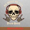 No Music No Life David Bowie - Bowie Rock Magic PNG, David Bowie PNG, Pop Art Digital Png Files.jpg