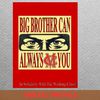 Big Brother Decides PNG, Big Brother  PNG, Funny Family Digital Png Files.jpg