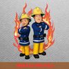 Fireman Sam Cultural Influence PNG, Fireman Sam PNG, Kids Tv Show Digital Png Files.jpg