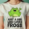Cute Frog Girl Just A Girl Who Loves Frogs PNG, The Powerpuff Girls PNG, Girl Power Digital Png Files.jpg