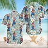 Mario Summer Hawaiian Shirt, Super Mario Hawaiian Shirt, Summer Beach Shirt, Mario Birthday Shirt Gamer Gift, Family Vacation 2024 Shirt 1.jpg