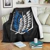 Attack On Titan Anime Sherpa Fleece Quilt Blanket BL2975 - Wisdom Teez.jpg