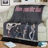 Blackpink How You Like That Sherpa Fleece Quilt Blanket BL1999 - Wisdom Teez.jpg