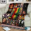 Bob Marley Thank You For The Memories Sherpa Fleece Quilt Blanket BL1917 - Wisdom Teez.jpg