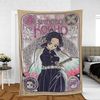 Cute Kochou Shinobu Kimetsu no Yaiba Anime As Lover Sherpa Fleece Quilt Blanket BL2312 - Wisdom Teez.jpg