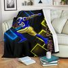 Los Angeles Rams American Football Cool Jalen Ramsey 20 Running Electronic Sherpa Fleece Quilt Blanket BL3122 - Wisdom Teez.jpg