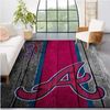 Atlanta Braves Mlb Team Logo Wooden Style Style Nice Gift Home Decor Rectangle Area Rug.jpg