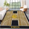 College Home Court Iowa Basketball Team Logo Area Rug Living Room Rug US Gift Decor.jpg