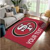 Customizable San Francisco 49Ers Personalized Accent Rug NFL Area Rug Carpet Kitchen Rug Us Gift Decor.jpg