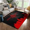 Houston Rockets Skyline Area Rug Carpet Bedroom Family Gift US Decor.jpg