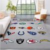 NFL Teams Metallic AFC NFL Area Rug Bedroom Rug Home Decor Floor Decor.jpg