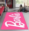 Barbie Font Rug • Personalized Gift • Living Room Rug • Area Rug • High Quality • Non-Slip • Pink Room • Kids Room Decor3.jpg