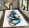 Anchor Rug,Nautical Rug, Nautical, Ship Anchor, Sailor Decor Rug, Sea Decor Rug, Nautical Decor Rug, Seafarer Rug,Yatch Rug,Iconic Rug.jpg