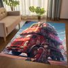 Retro Rugs,Coca Cola,Coca Cola Rugs,Cola Pattern Rugs,Drink Rugs,Refresing Cola,Coca Cola,Cola Written Rugs,Cola Rugs,Red Rugs,Area Rug 1.jpg