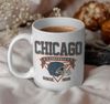 Vintage Chicago Football Mug, Vintage Style Chicago Football Coffee Mug, Chicago Mug, Sunday Football Tea Cup.jpg