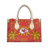 Kansas City Chiefs Flower Pattern Limited Edition Fashion Lady Handbag New043010 - ChiefsFam 2.jpg