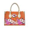 Kansas City Chiefs Flower Pattern Limited Edition Fashion Lady Handbag New043110 - ChiefsFam 2.jpg