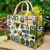 Green bay packers 2 leather bag h99 Women Leather Hand Bag.jpg