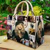 Stevie Nicks Vintage Leather Handbag, Stevie Nicks Leather Top Handle Bag, Shoulder Bag, Crossbody Bag, Vintage HandBag.jpg
