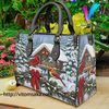 Cardinal snow water leather bag handbag.jpg