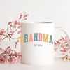 Grandma Est. 2024 Coffee Mug, Baby Announcement Gift Mug, Family Gift, Gift for Grandma, Baby Announcement Gift, New Grandma Coffee Cup 1.jpg