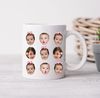 Custom Baby Face Mug, Baby Photo Mug, Personalized Baby Photo Mug, Dad Birthday Gift, Baby Face Cup, Mother's Day Mug Baby, Father's Day Mug.jpg