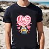 Minions Valentines Day Love Yourself Heart Collage T-Shirt.jpg