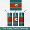 Miami Dolphins Ugly Sweater Christmas Tumbler Wrap.jpg