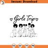 Girls Trip 4 Silhouettefriendship goals friendship svg PNG.jpg