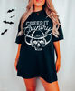 Creep It Country Shirt Comfort Colors Western Halloween Tshirt Let's Go Ghouls Skull Tee Cowboy Skeleton Shirt Cowboy Halloween Party Gift.jpg