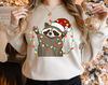 Christmas Raccoon sweatshirt, Raccoon Lover Sweatshirt, Raccoon, Kids Animal hoodie.jpg