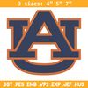 Auburn University logo embroidery design, NCAA embroidery, Sport embroidery,Logo sport embroidery,Embroidery design.jpg