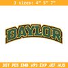 Baylor Bears logo embroidery design, NCAA embroidery, Sport embroidery, logo sport embroidery,Embroidery design.jpg