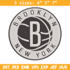 Brooklyn Nets Basketball embroidery design, NBA embroidery,Sport embroidery, Logo sport embroidery, Embroidery design.jpg