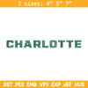 Charlotte 49ers logo embroidery design, NCAA embroidery, Sport embroidery, Embroidery design ,Logo sport embroidery..jpg