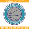 Charlotte Hornets Logo embroidery design, NBA embroidery, Sport embroidery, Embroidery design, Logo sport embroidery..jpg