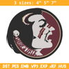 Florida State mascot embroidery design, NCAA embroidery, Sport embroidery,logo sport embroidery,Embroidery design.jpg