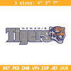 Memphis Tigers logo embroidery design, NCAA embroidery, Sport embroidery, logo sport embroidery,Embroidery design.jpg