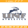 North Florida Ospreys logo embroidery design, NCAA embroidery, Sport embroidery,Logo sport embroidery,Embroidery design.jpg