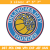 Oklahoma City Thunder logo embroidery design,NBA embroidery, Sport embroidery,Embroidery design, Logo sport embroidery.jpg