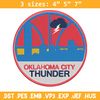 Oklahoma City Thunder logo embroidery design,NBA embroidery,Sport embroidery,Embroidery design, Logo sport embroidery.jpg