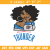 Oklahoma Thunder girl embroidery design, NBA embroidery, Sport embroidery, Embroidery design, Logo sport embroidery..jpg