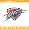 Oklahoma Thunder logo embroidery design,NBA embroidery, Sport embroidery, Embroidery design, Logo sport embroidery.jpg
