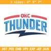 Oklahoma Thunder logo embroidery design,NBA embroidery,Sport embroidery, Embroidery design, Logo sport embroidery.jpg