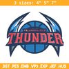 Oklahoma Thunder logo embroidery design,NBA embroidery,Sport embroidery,Embroidery design, Logo sport embroidery..jpg