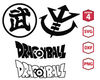 Dragon Ball Symbol Svg, Dragon ball Z Svg, Dragon Ball Z png, Dragon Ball Z dxf, Dragon Ball Z cricut