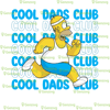 Homer Simp#son Cool Dad Club Tshirt, Simp#son Cool Dad Club Tshirt, Simp#son Dad Birthday Shirt.png