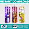 Five Nights At Freddy's Tumbler Wrap, 20 oz Skinny Tumbler Wrap, 20oz Tumbler Png Sublimation Design (12).jpg