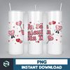 Valentine Bad Bunny Libbey Cup Png, Benito is my Valentine 20 oz Beer Glass Can Wrap, Bad Bunny Sad Heart Kisses Png Beer Glass (7).jpg